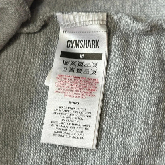 Gymshark Cropped Training Long Sleeve Sweater Shirt Womens Size Medium - Picture 8 of 8